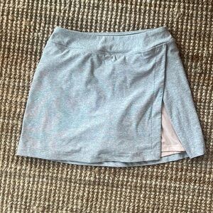 Outdoor Voices Court Skort - grey + pink size small